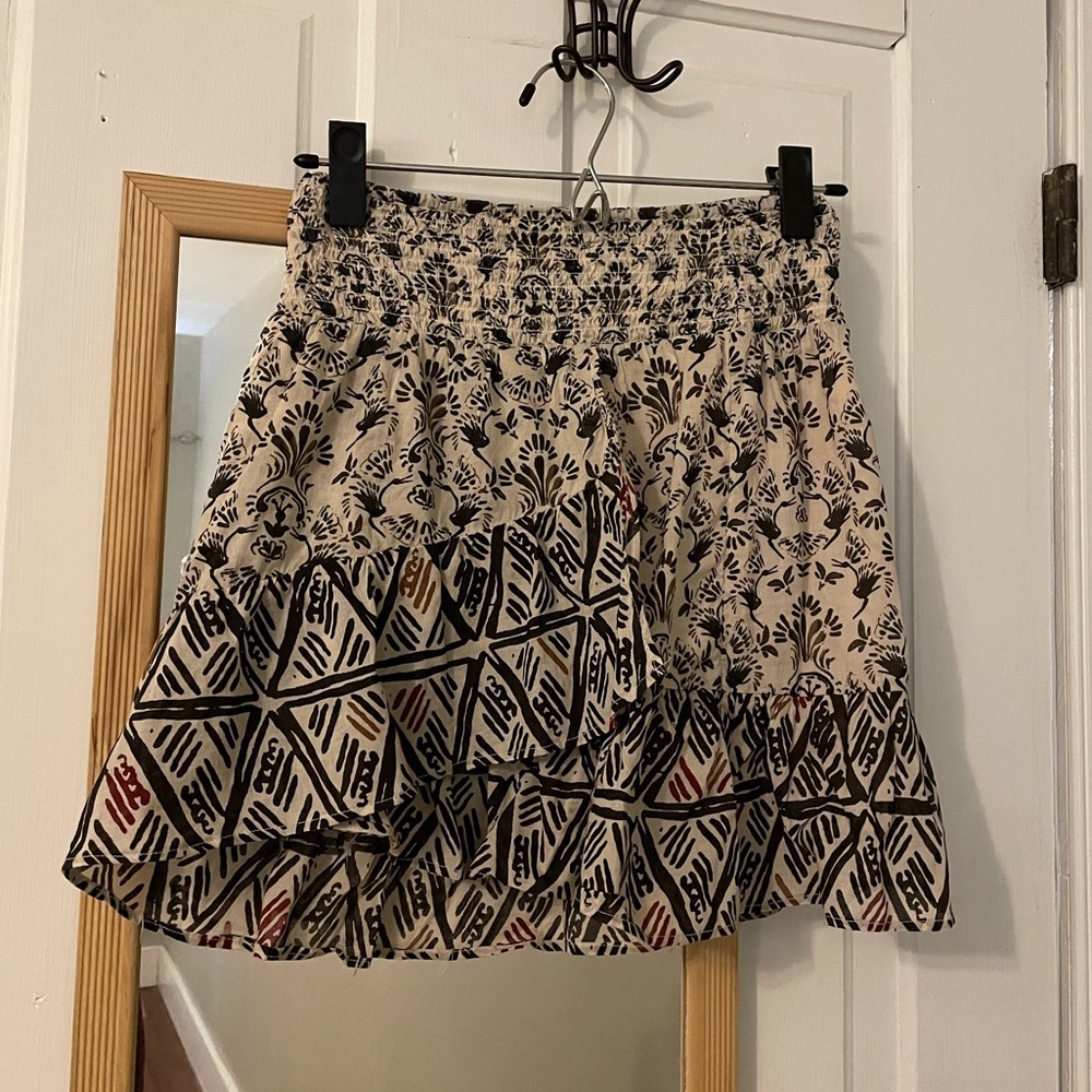 Free People printed skirt